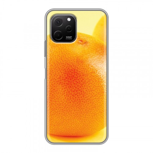 Дизайнерский пластиковый чехол для Huawei Nova Y61 Апельсины
