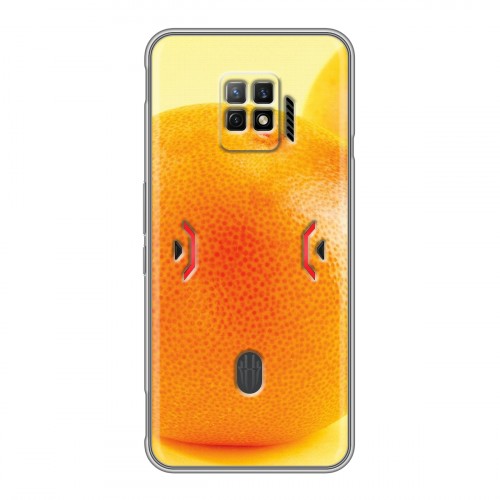 Дизайнерский силиконовый чехол для ZTE Nubia Red Magic 7 Pro Апельсины