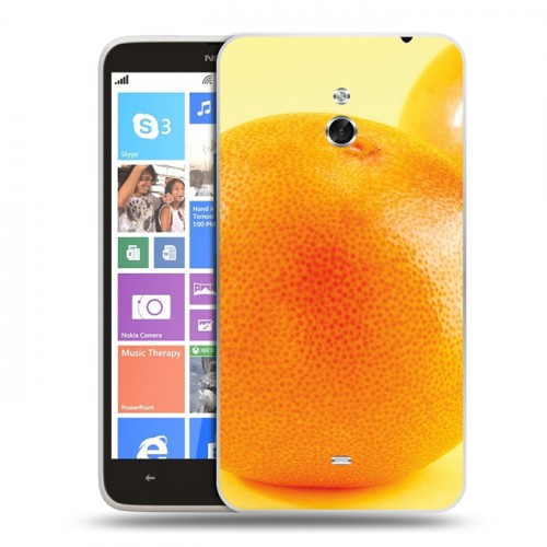 Дизайнерский пластиковый чехол для Nokia Lumia 1320 Апельсины