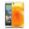 Дизайнерский пластиковый чехол для HTC Desire 816 Апельсины