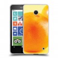 Дизайнерский пластиковый чехол для Nokia Lumia 630/635 Апельсины