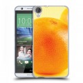 Дизайнерский силиконовый чехол для HTC Desire 820 Апельсины