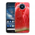 Дизайнерский силиконовый чехол для Nokia 8.3 Арбузы