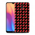 Дизайнерский силиконовый с усиленными углами чехол для Xiaomi RedMi 8A Арбузы