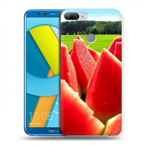 Дизайнерский пластиковый чехол для Huawei Honor 9 Lite Арбузы