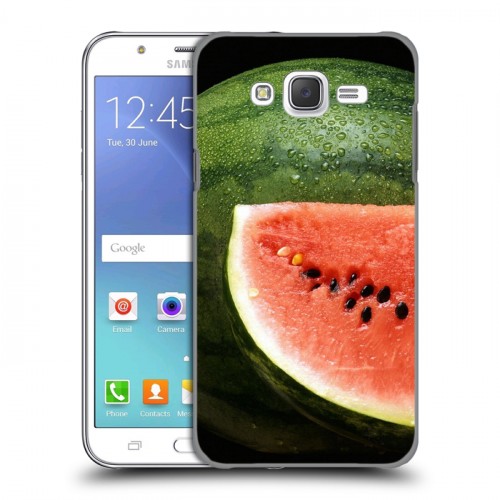 Дизайнерский пластиковый чехол для Samsung Galaxy J5 Арбузы