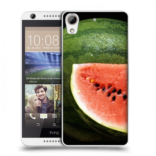 Дизайнерский силиконовый чехол для HTC Desire 626 Арбузы