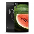 Дизайнерский пластиковый чехол для Sony Xperia XZs Арбузы