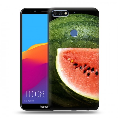 Дизайнерский пластиковый чехол для Huawei Honor 7C Pro Арбузы