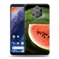 Дизайнерский силиконовый чехол для Nokia 9 PureView Арбузы