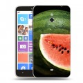 Дизайнерский пластиковый чехол для Nokia Lumia 1320 Арбузы