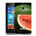 Дизайнерский пластиковый чехол для Microsoft Lumia 435 Арбузы