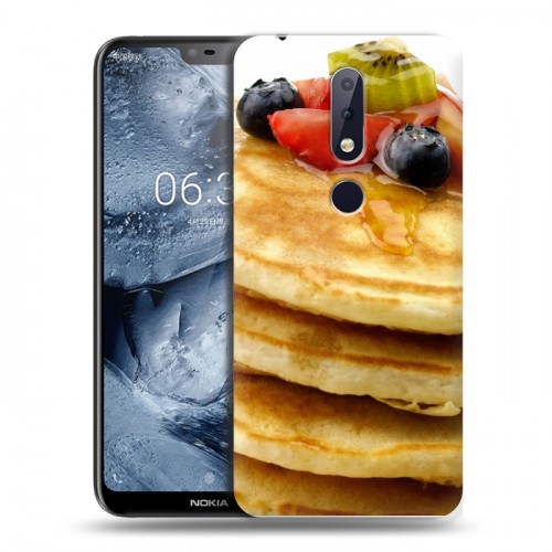 Дизайнерский пластиковый чехол для Nokia 6.1 Plus Блины