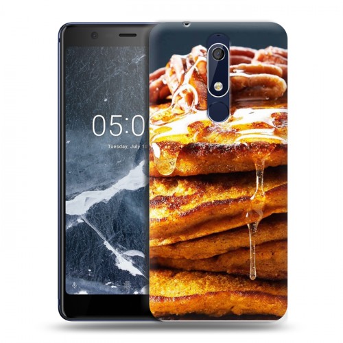 Дизайнерский пластиковый чехол для Nokia 5.1 Блины