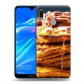 Дизайнерский пластиковый чехол для Huawei Y6 (2019) Блины