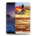 Дизайнерский пластиковый чехол для Nokia 7 Plus Блины