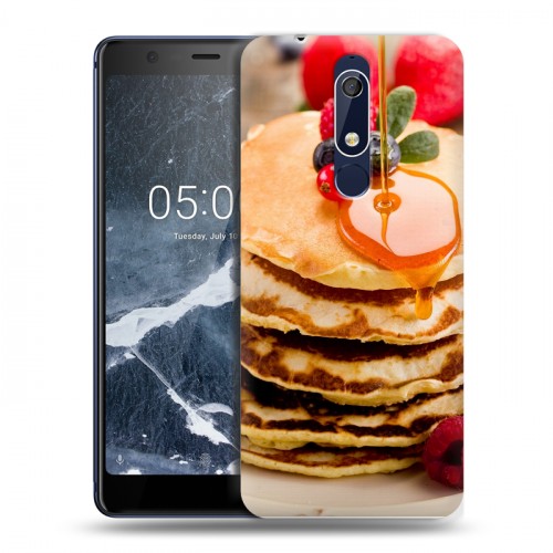 Дизайнерский пластиковый чехол для Nokia 5.1 Блины