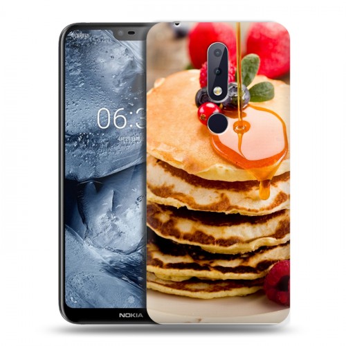 Дизайнерский пластиковый чехол для Nokia 6.1 Plus Блины