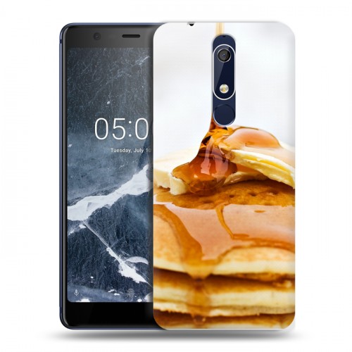 Дизайнерский пластиковый чехол для Nokia 5.1 Блины