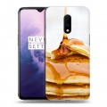 Дизайнерский пластиковый чехол для OnePlus 7 Блины