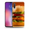 Дизайнерский силиконовый с усиленными углами чехол для Xiaomi Mi9 Бургеры