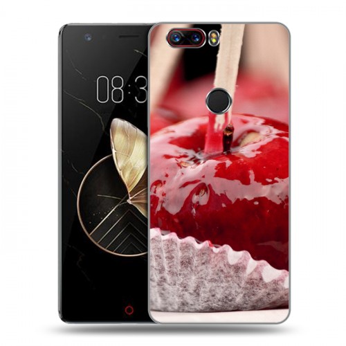 Дизайнерский пластиковый чехол для ZTE Nubia Z17 Вишня