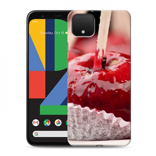 Дизайнерский пластиковый чехол для Google Pixel 4 Вишня