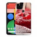 Дизайнерский пластиковый чехол для Google Pixel 5 Вишня