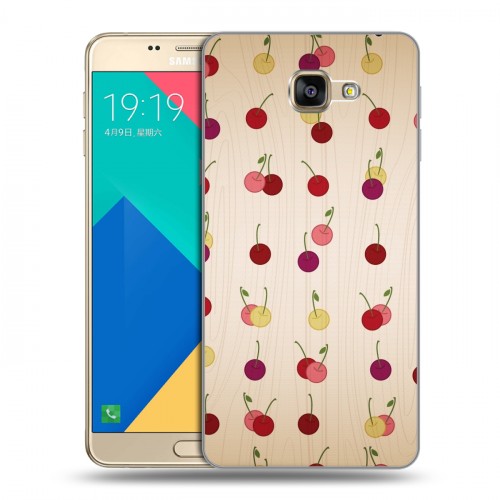 Дизайнерский силиконовый чехол для Samsung Galaxy A9 Вишня
