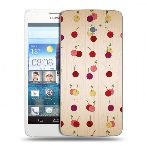 Дизайнерский пластиковый чехол для Huawei Ascend D2 Вишня