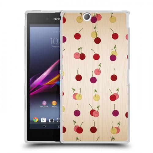 Дизайнерский пластиковый чехол для Sony Xperia Z Ultra  Вишня