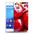 Дизайнерский пластиковый чехол для Sony Xperia Z3+ Вишня