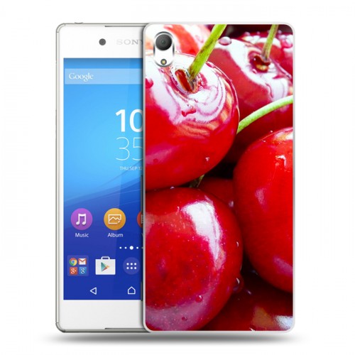 Дизайнерский пластиковый чехол для Sony Xperia Z3+ Вишня