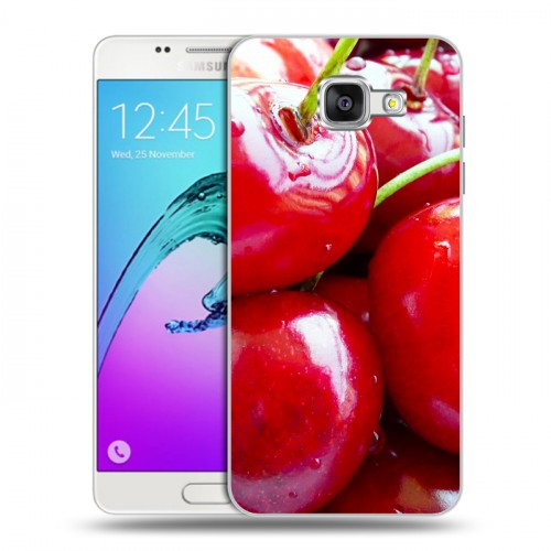 Дизайнерский силиконовый чехол для Samsung Galaxy A5 (2016) Вишня