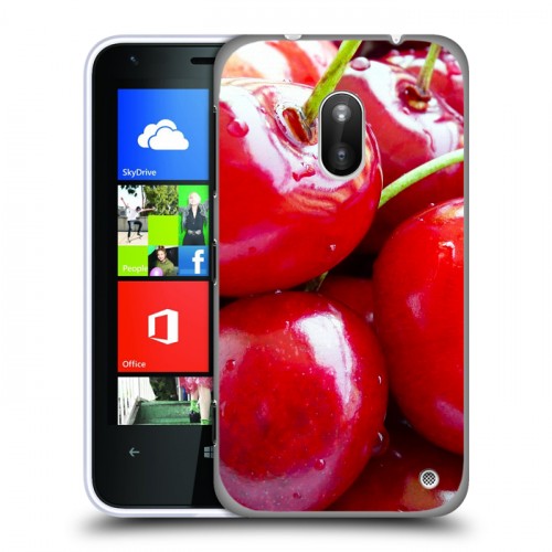 Дизайнерский пластиковый чехол для Nokia Lumia 620 Вишня