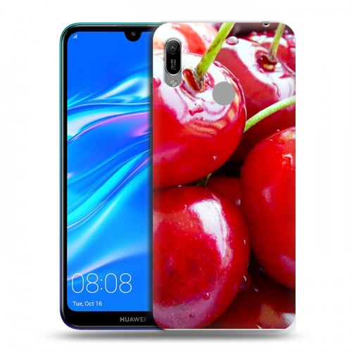 Дизайнерский пластиковый чехол для Huawei Y6 (2019) Вишня