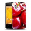 Дизайнерский пластиковый чехол для LG Google Nexus 4 Вишня