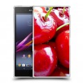 Дизайнерский пластиковый чехол для Sony Xperia Z Ultra  Вишня