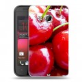 Дизайнерский пластиковый чехол для HTC Desire 200 Вишня