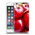 Дизайнерский силиконовый чехол для Iphone 6 Plus/6s Plus Вишня