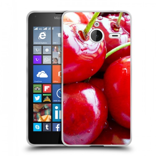 Дизайнерский пластиковый чехол для Microsoft Lumia 640 XL Вишня