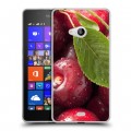 Дизайнерский пластиковый чехол для Microsoft Lumia 540 Вишня