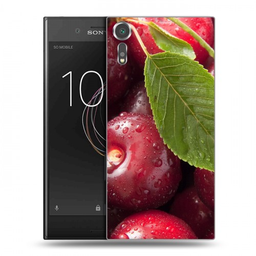 Дизайнерский пластиковый чехол для Sony Xperia XZs Вишня