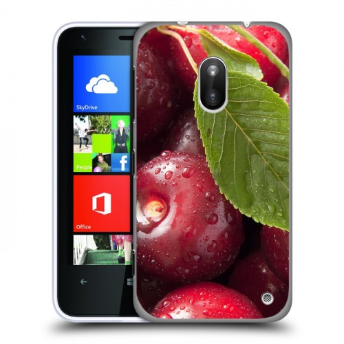 Дизайнерский пластиковый чехол для Nokia Lumia 620 Вишня