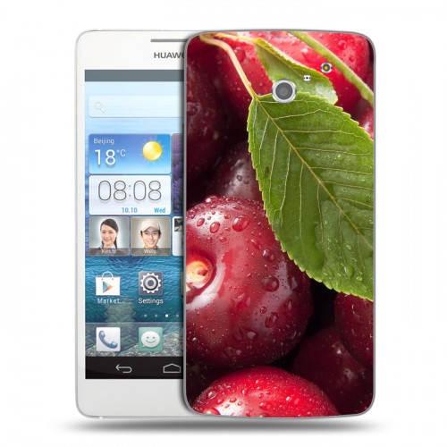 Дизайнерский пластиковый чехол для Huawei Ascend D2 Вишня