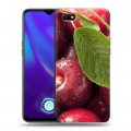 Дизайнерский силиконовый с усиленными углами чехол для OPPO A1k Вишня