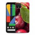 Дизайнерский пластиковый чехол для Google Pixel 4 Вишня