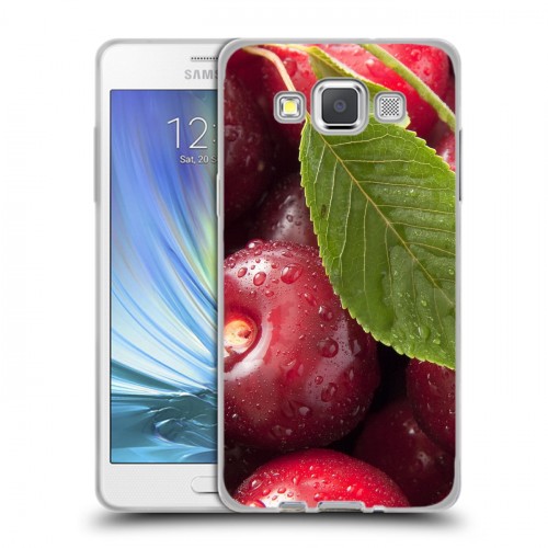 Дизайнерский пластиковый чехол для Samsung Galaxy A5 Вишня
