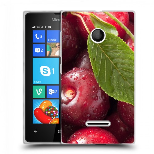 Дизайнерский пластиковый чехол для Microsoft Lumia 435 Вишня