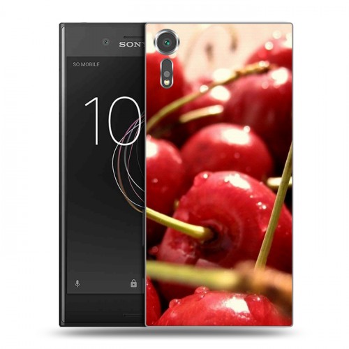 Дизайнерский пластиковый чехол для Sony Xperia XZs Вишня